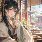 薬屋のひとりごと第2期の振り返りと第3期の見どころをイメージしたイラスト