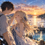 夏の離島で再会する男女を描いたサマータイムレンダのオリジナルイメージ
