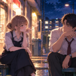 スーパーの裏でヤニ吸うふたり第9話のネタバレ感想・考察をイメージしたオリジナルイラスト